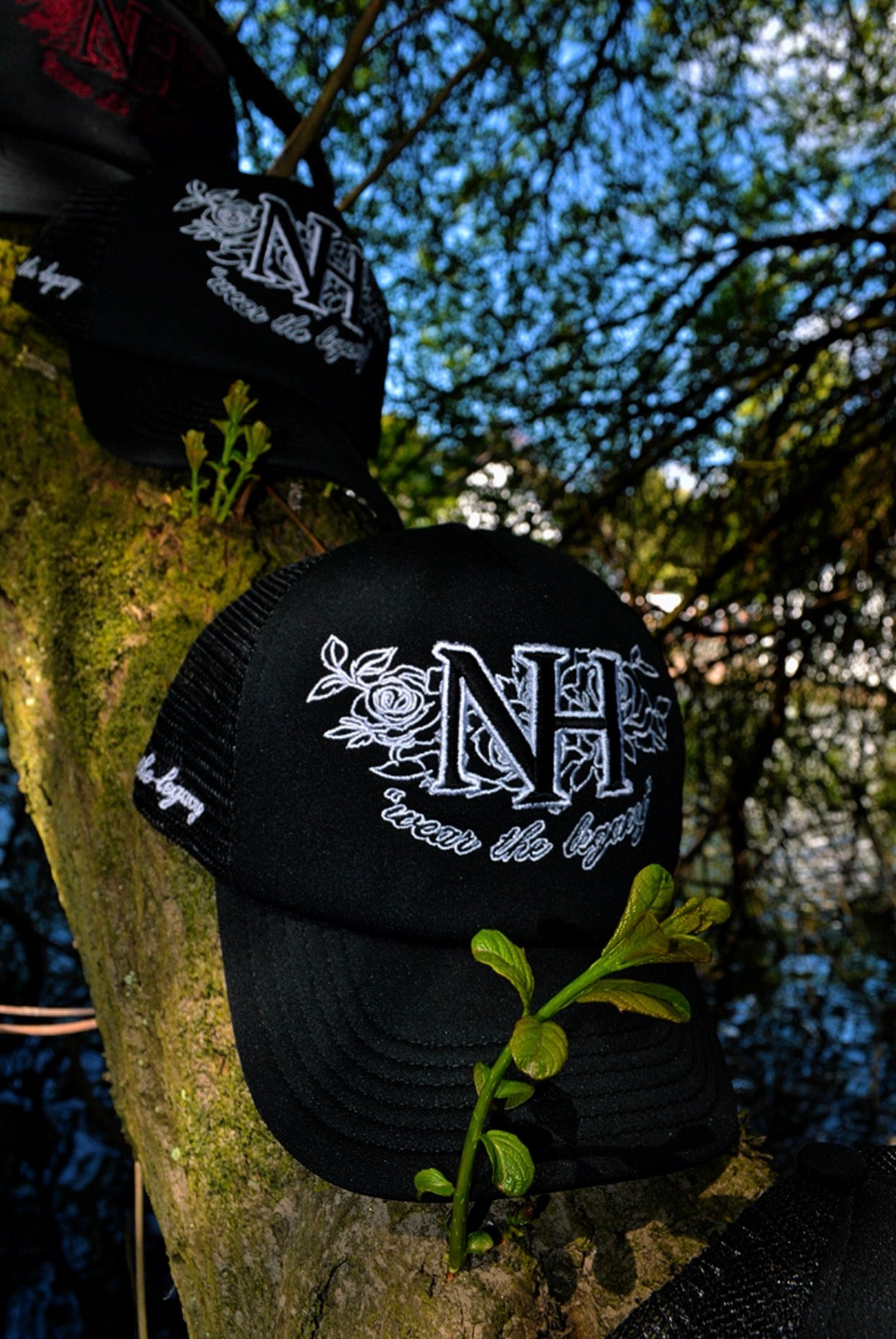Midnight Rose Cap